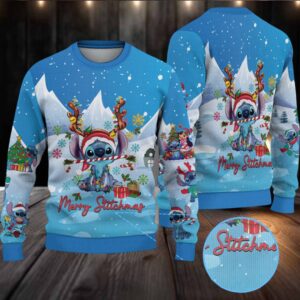 Merry Stitchmas Christmas Knitted Sweater