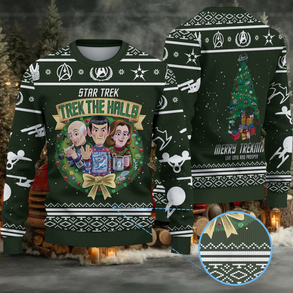 Merry Trekmas Live Long And Prosper Christmas Knitted Sweater Merry Trekmas Live Long And Prosper Christmas Knitted Sweater