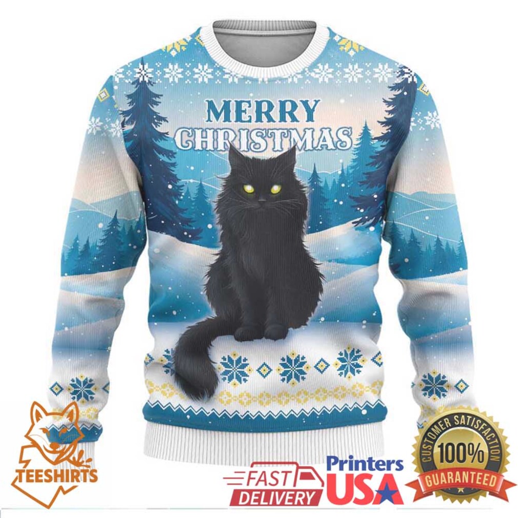 Merry Yule Cat Christmas Ugly Christmas Sweater Icelandic Folklore Jolakotturinn Merry Yule Cat Christmas Ugly Christmas Sweater Icelandic Folklore Jolakotturinn