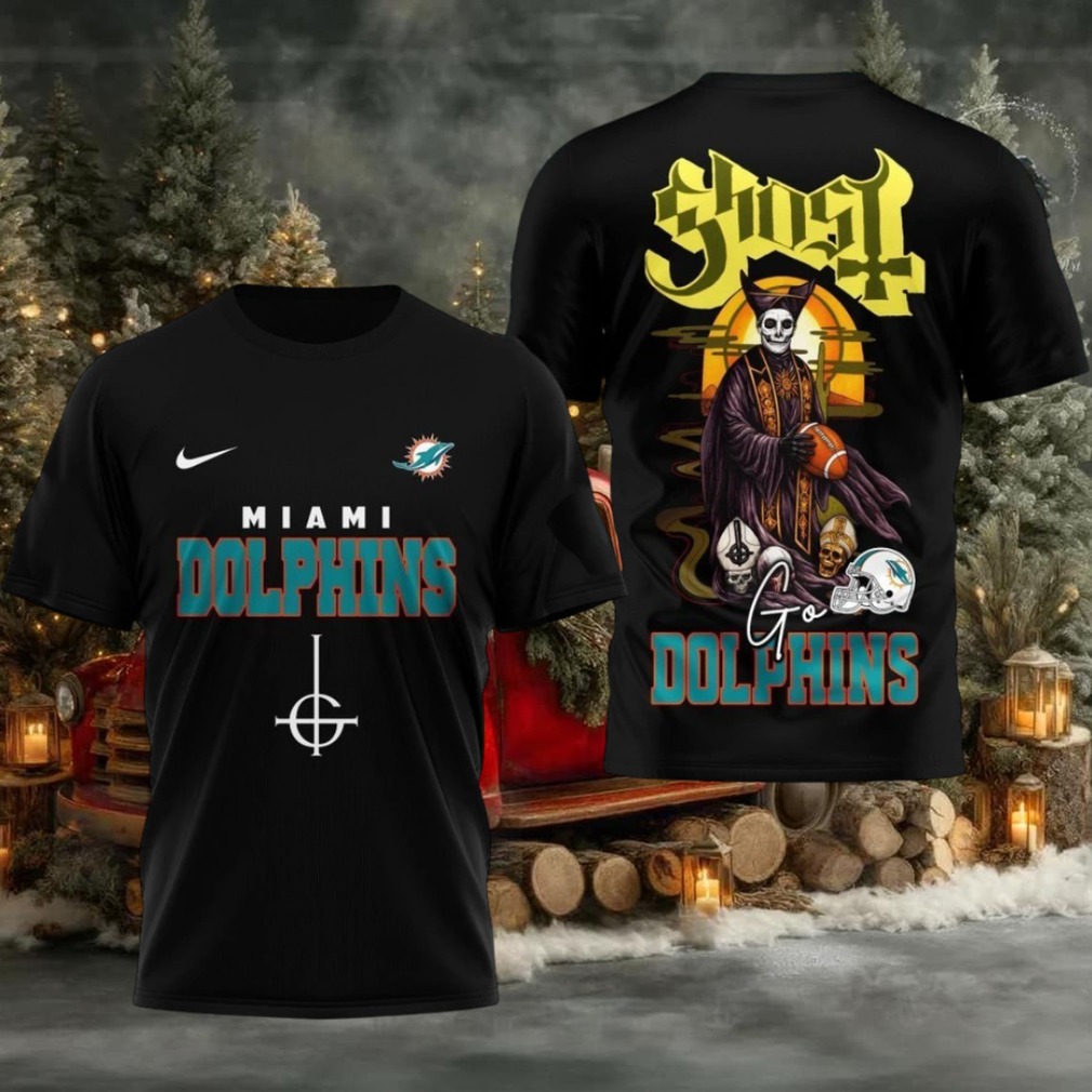 Miami Dolphins NFL Ghost Band Shirt