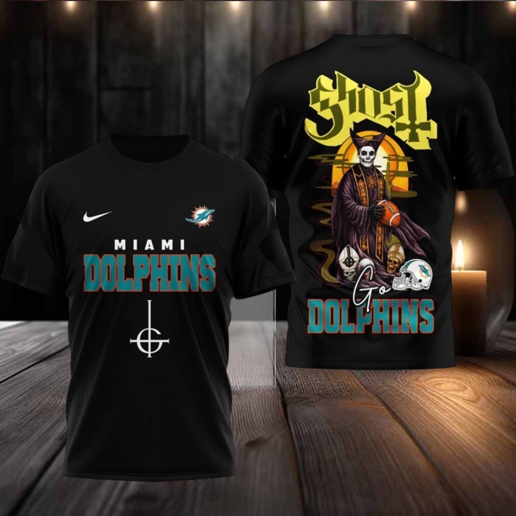 Miami Dolphins NFL Ghost Band Shirt