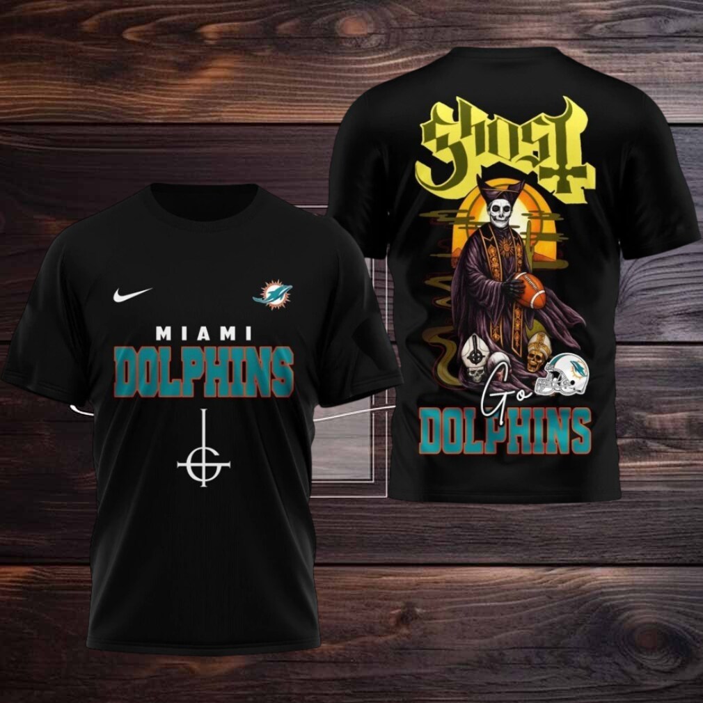 Miami Dolphins NFL Ghost Band Shirt Miami Dolphins NFL Ghost Band Shirt