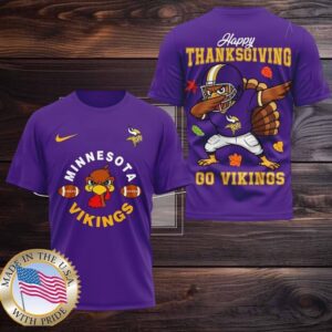 Minnesota Vikings NFL Turkey Game Happy Thanksgiving Shirt