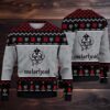 Iron Maiden The Number Of The Beast Eddie And Devil Ugly Christmas Sweater Iron Maiden The Number Of The Beast Eddie And Devil Ugly Christmas Sweater