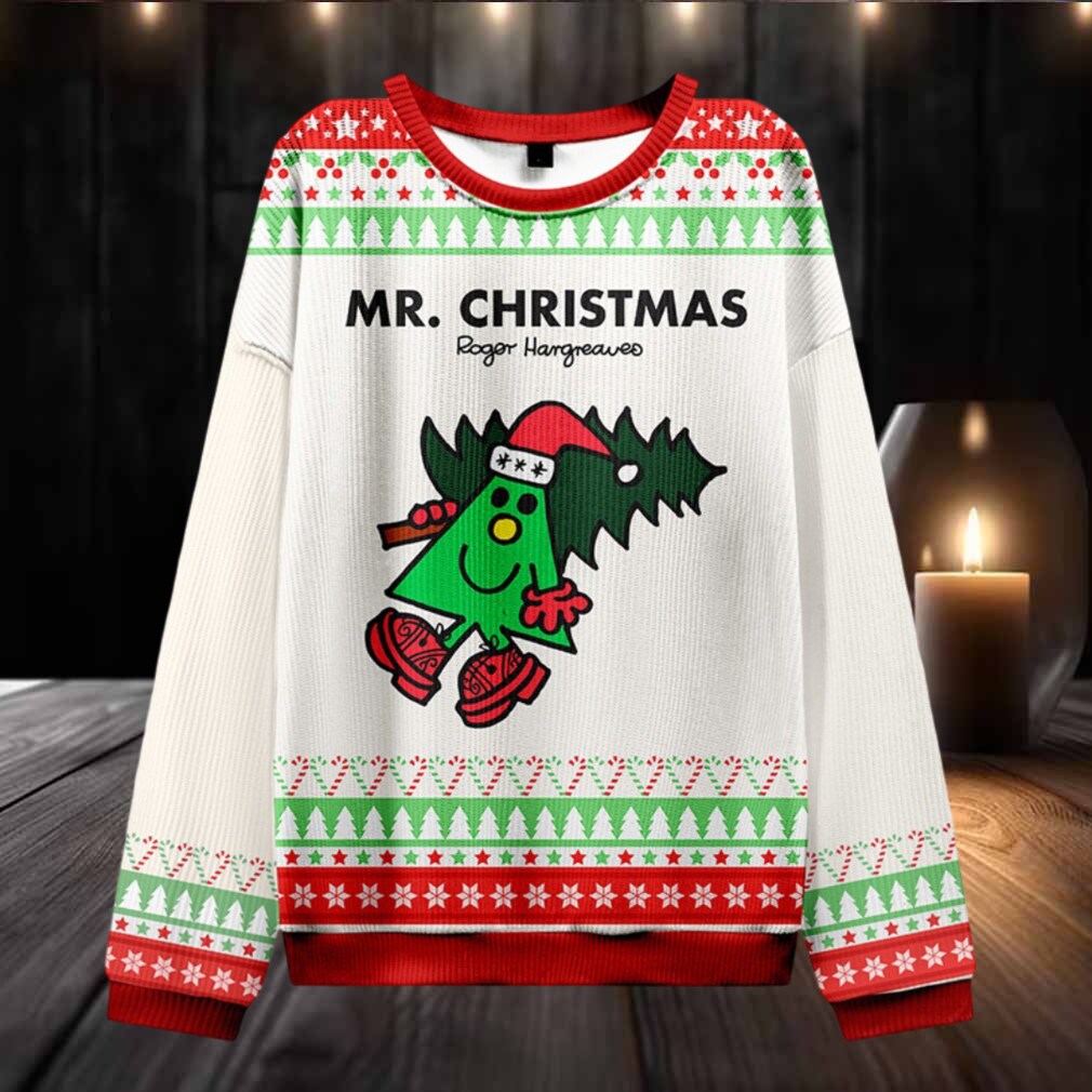 Mr Christmas Merry Christmas Teacher Ugly Knit Sweatshirt Mr Christmas Merry Christmas Teacher Ugly Knit Sweatshirt