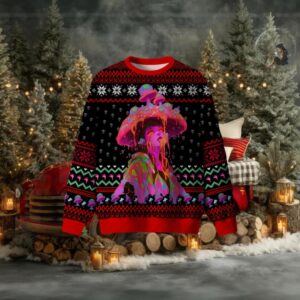 Mushroom Trance Sweater Ugly Christmas Sweatshirt