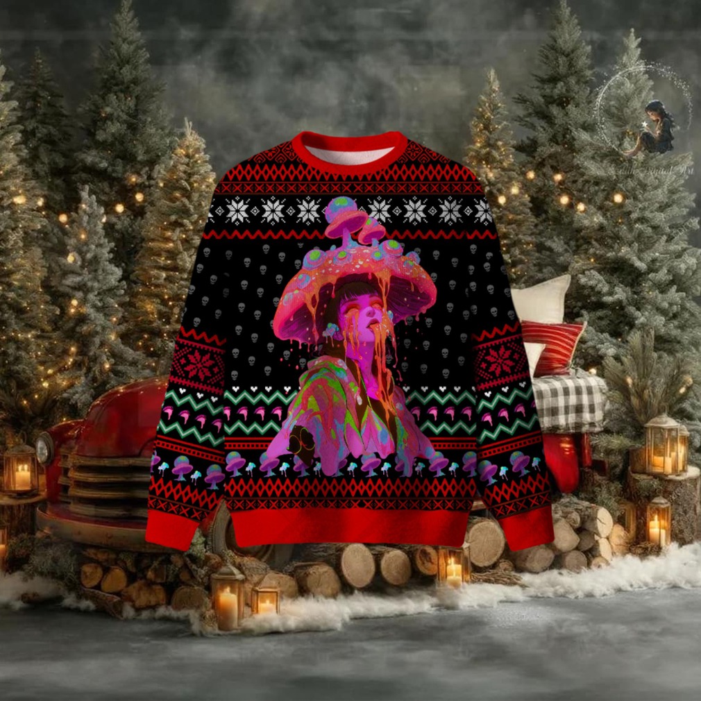 Mushroom Trance Sweater Ugly Christmas Sweatshirt Mushroom Trance Sweater Ugly Christmas Sweatshirt