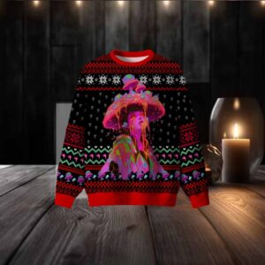 Mushroom Trance Sweater Ugly Christmas Sweatshirt
