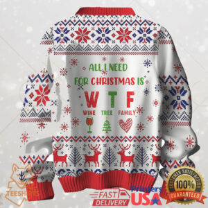 My Christmas Spirit is Jack Daniel's Whiskey Ugly Sweater