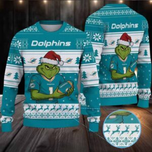 NFL Miami Dolphins Ugly Christmas Sweater