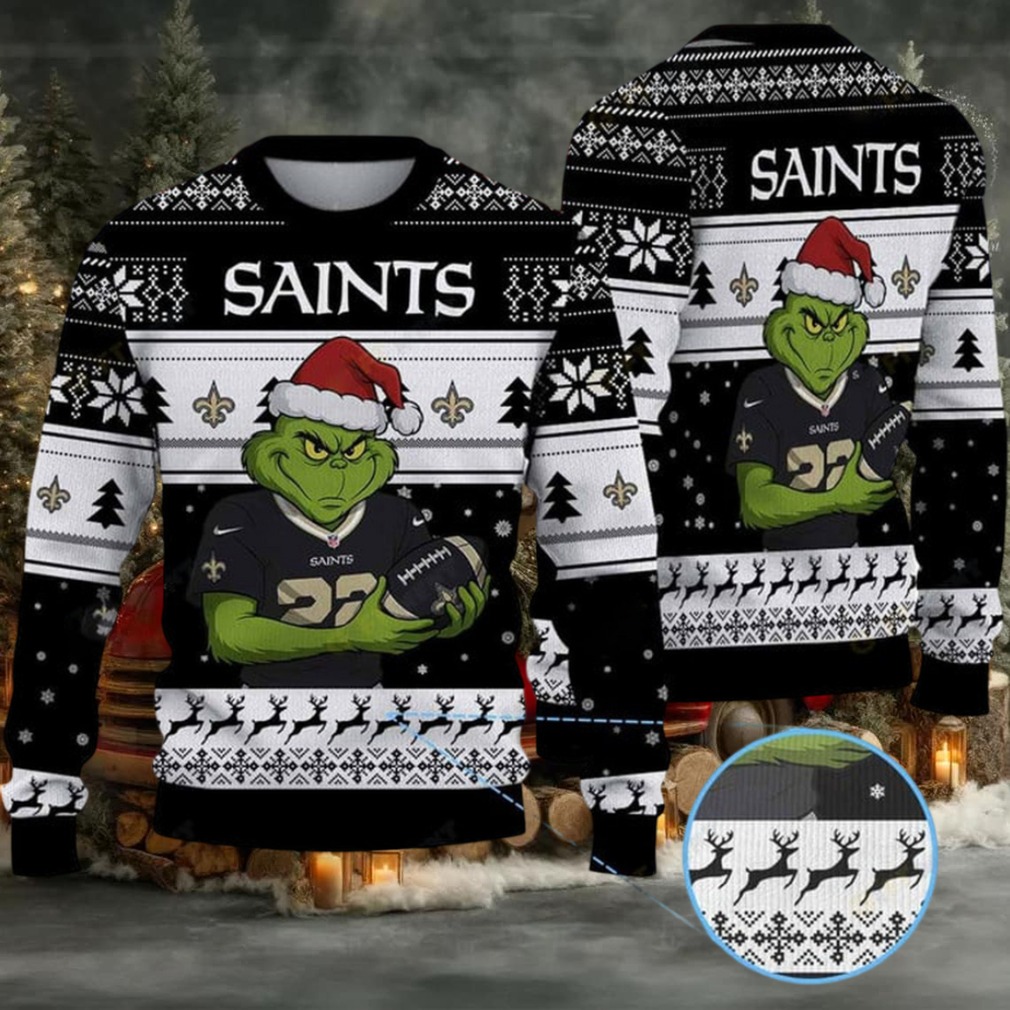 NFL New Orleans Saints Grinch Christmas Sweater NFL New Orleans Saints Grinch Christmas Sweater