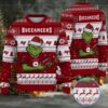 Los Angeles Chargers Grinch With Balls NFL Ugly Christmas Sweater Los Angeles Chargers Grinch With Balls NFL Ugly Christmas Sweater