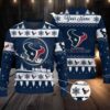 Blue Cleveland Browns NFL Ugly Christmas Sweater Name Customized Blue Cleveland Browns NFL Ugly Christmas Sweater Name Customized