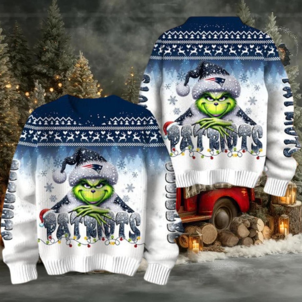 New England Patriots Grinch Stolen Christmas Sweater New England Patriots Grinch Stolen Christmas Sweater