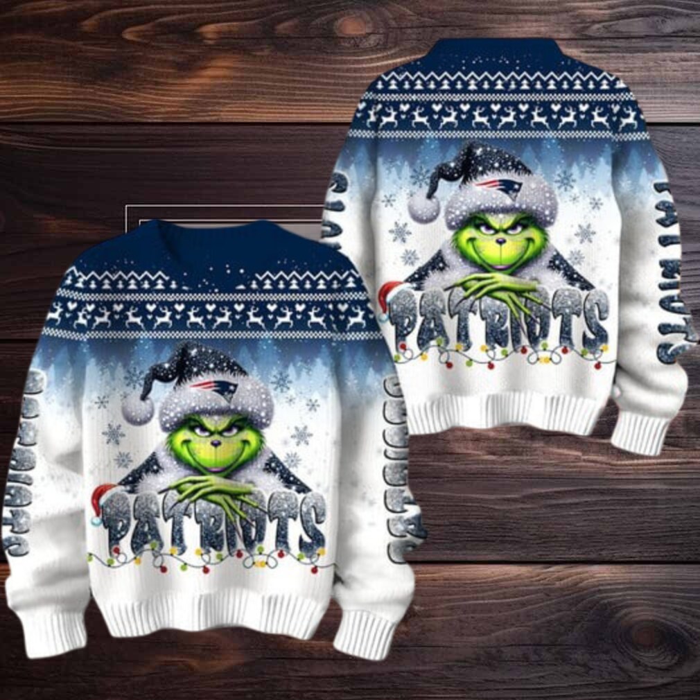 New England Patriots Grinch Stolen Christmas Sweater New England Patriots Grinch Stolen Christmas Sweater