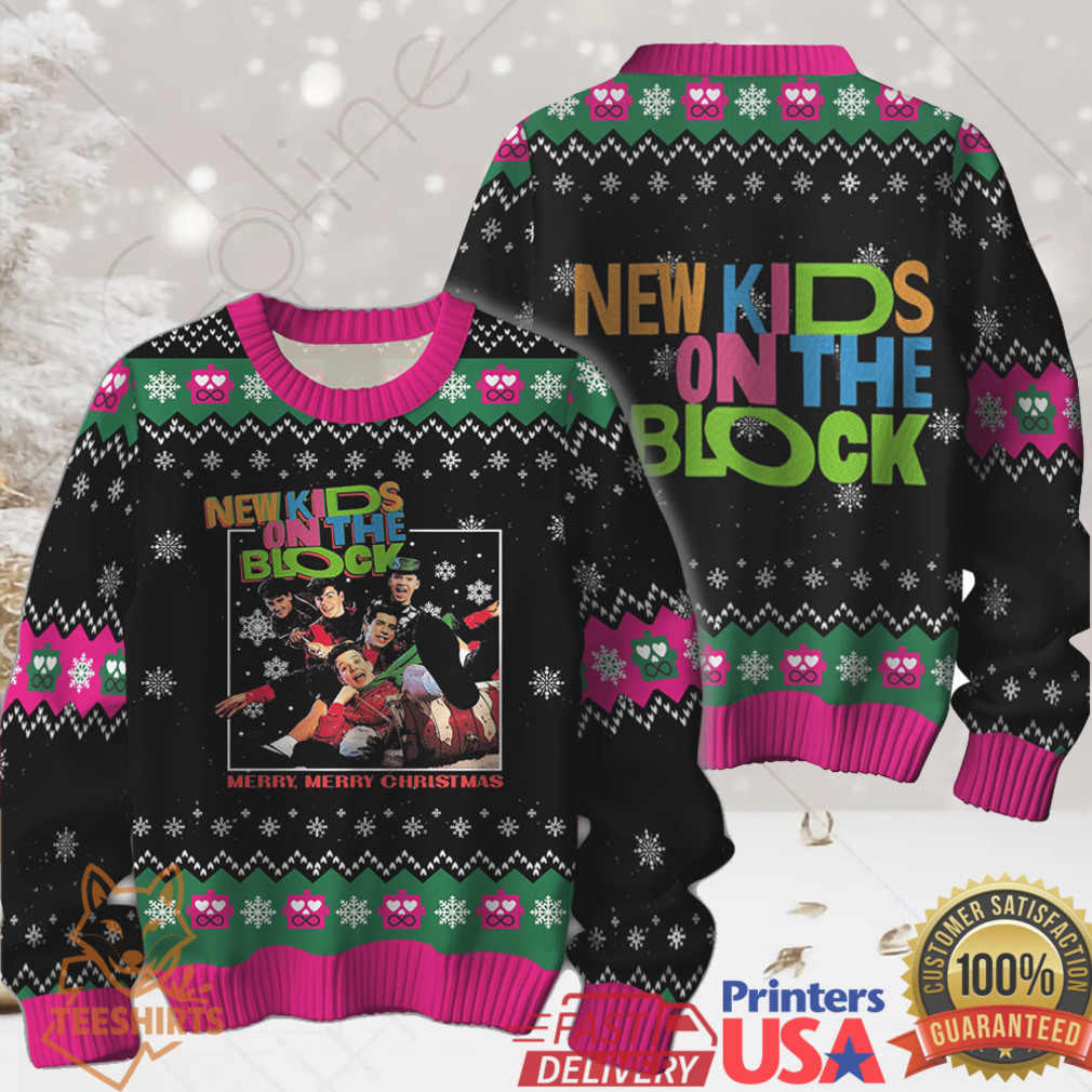 New Kids on the Block Ugly Christmas Sweater New Kids on the Block Ugly Christmas Sweater