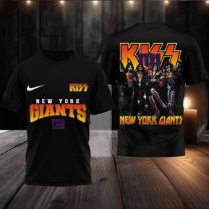 New York Giants NFL Kiss Band Shirt