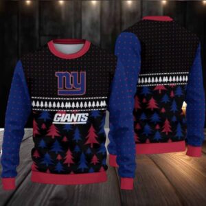 New York Giants Ugly Christmas Sweater Mens Womens