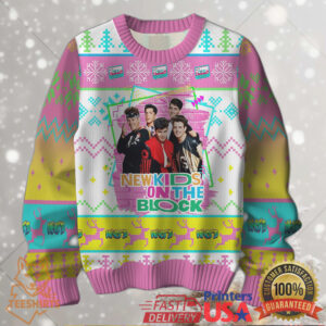 Official New Kids On The Block (NKOTB) Christmas Sweater