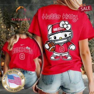 Ohio State Buckeyes NCAA Hello Kitty Shirt