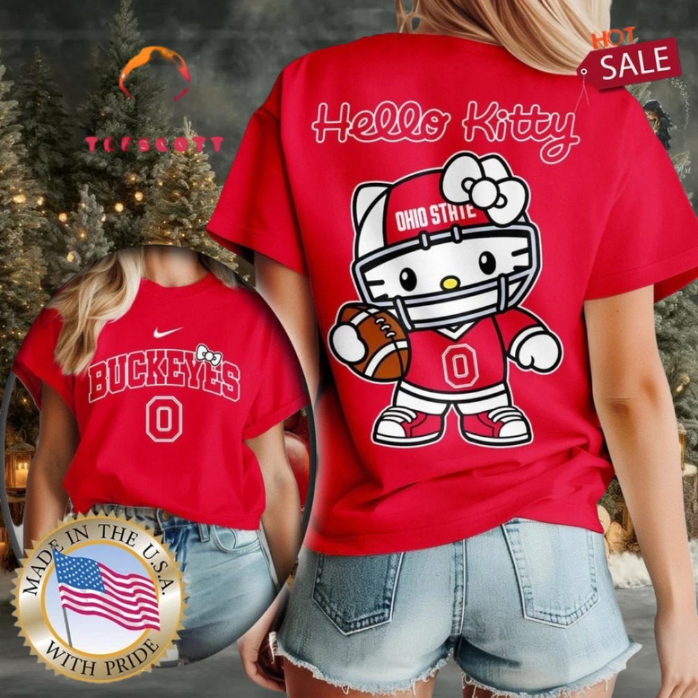 Ohio State Buckeyes NCAA Hello Kitty Shirt Ohio State Buckeyes NCAA Hello Kitty Shirt