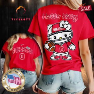 Ohio State Buckeyes NCAA Hello Kitty Shirt