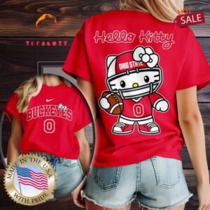 Ohio State Buckeyes NCAA Hello Kitty Shirt