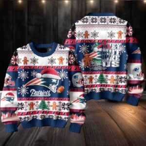 Patriots They Not Like Us Christmas Ugly Sweater Men Women For Sale