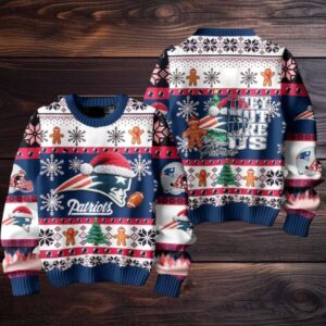 Patriots They Not Like Us Christmas Ugly Sweater Men Women For Sale