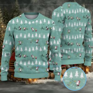 Peanuts Snoopy Christmas Knitted Sweater