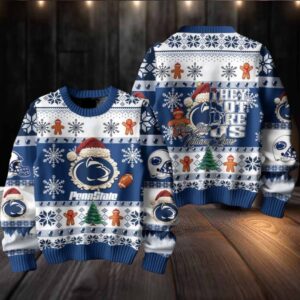 Penn State Football They Not Like Us Christmas Ugly Sweater Mens Womens For Sale