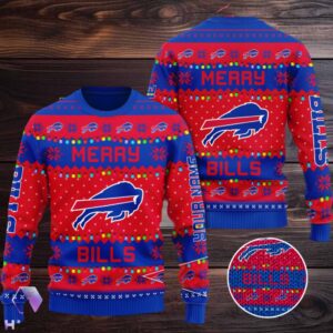 Personalized Buffalo Bills 3D Ugly Sweater