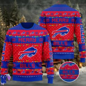 Personalized Buffalo Bills 3D Ugly Sweater