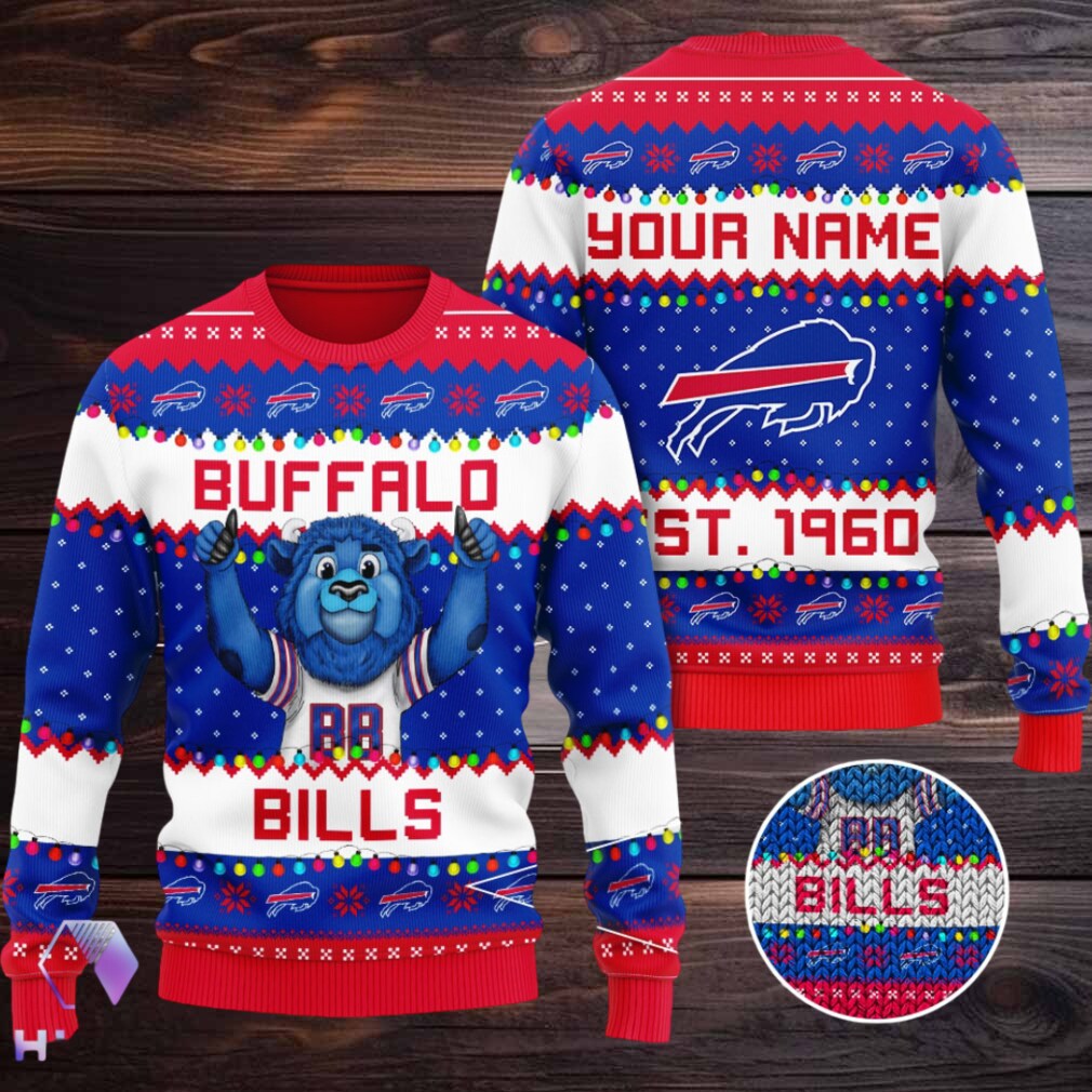 Personalized Buffalo Bills 3D Ugly Sweaters Personalized Buffalo Bills 3D Ugly Sweaters