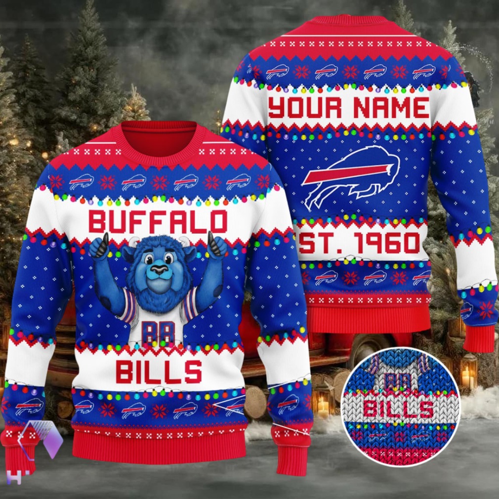 Personalized Buffalo Bills 3D Ugly Sweaters Personalized Buffalo Bills 3D Ugly Sweaters