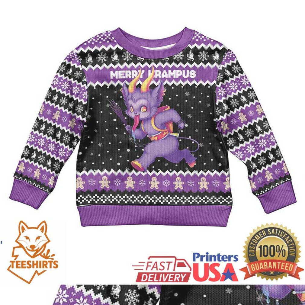 Personalized German Krampus Christmas Kid Ugly Christmas Sweater German Christmas Legend Personalized German Krampus Christmas Kid Ugly Christmas Sweater German Christmas Legend