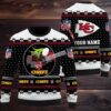 Jack Skellington Christmas Wreath Ugly Christmas Sweater Family Red Jack Skellington Christmas Wreath Ugly Christmas Sweater Family Red