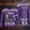 New York Giants Santa Claus Ugly Christmas Sweater Cute Blue White