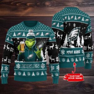 Philadelphia Eagles Ugly Christmas Sweater BGSWT732