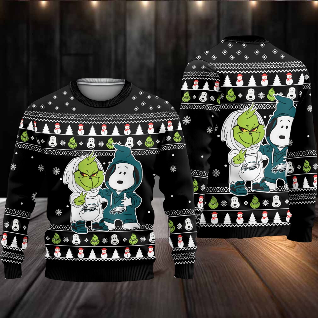 Philadelphia Eagles – Grinch And Snoopy Ugly Christmas Sweater.jfif Philadelphia Eagles – Grinch And Snoopy Ugly Christmas Sweater.jfif