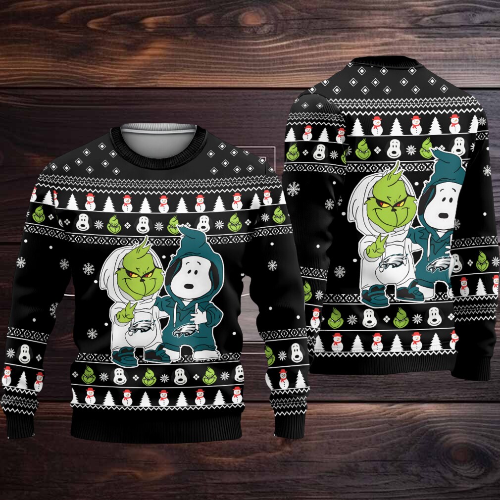 Philadelphia Eagles – Grinch And Snoopy Ugly Christmas Sweater.jfif Philadelphia Eagles – Grinch And Snoopy Ugly Christmas Sweater.jfif