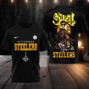 Pittsburgh Steelers NFL Ghost Band Shirt