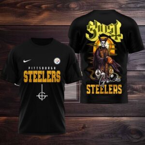 Pittsburgh Steelers NFL Ghost Band Shirt