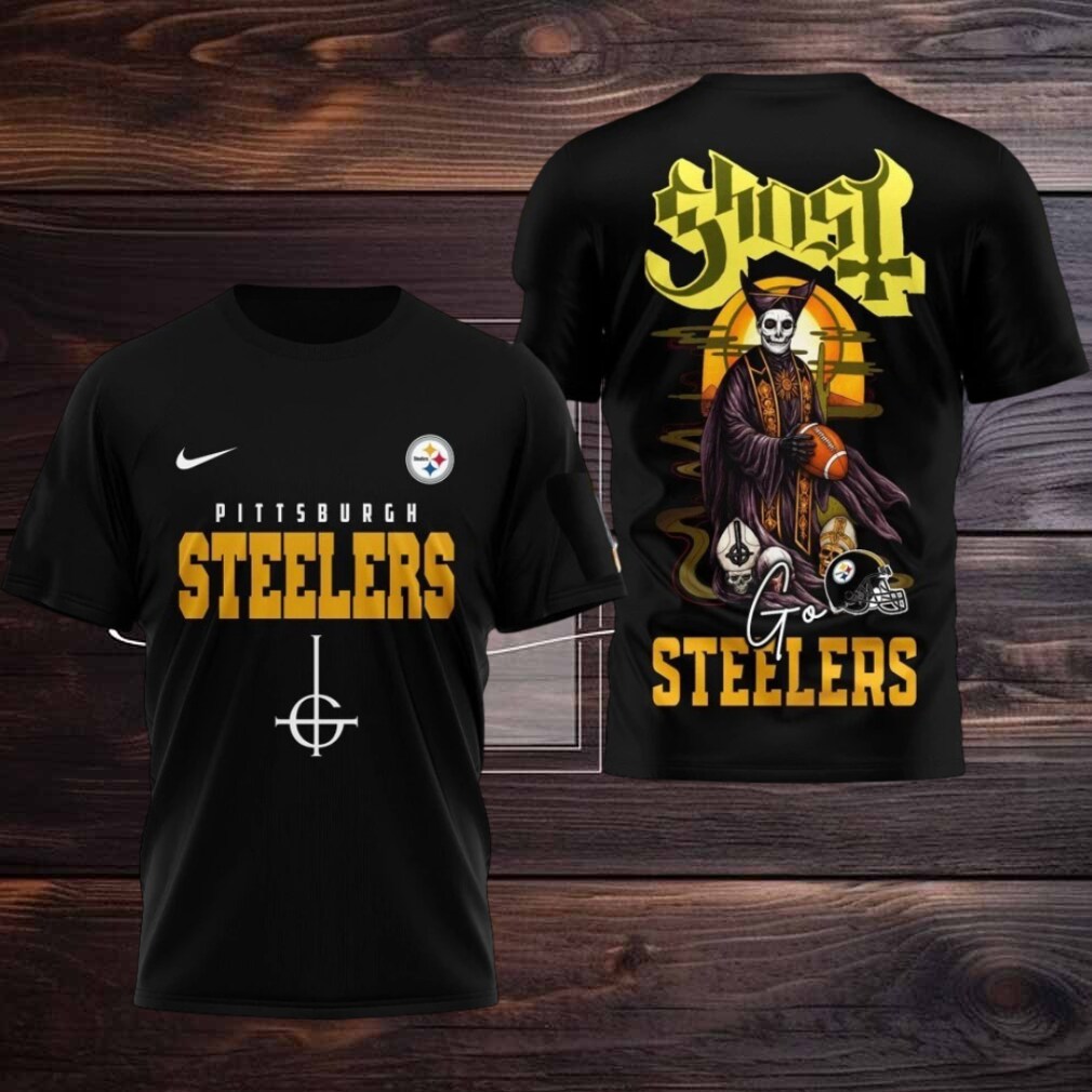 Pittsburgh Steelers NFL Ghost Band Shirt Pittsburgh Steelers NFL Ghost Band Shirt