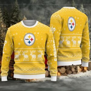 Pittsburgh Steelers NFL Ugly Christmas Sweater Pittsburgh Steelers NFL Ugly Christmas Sweater