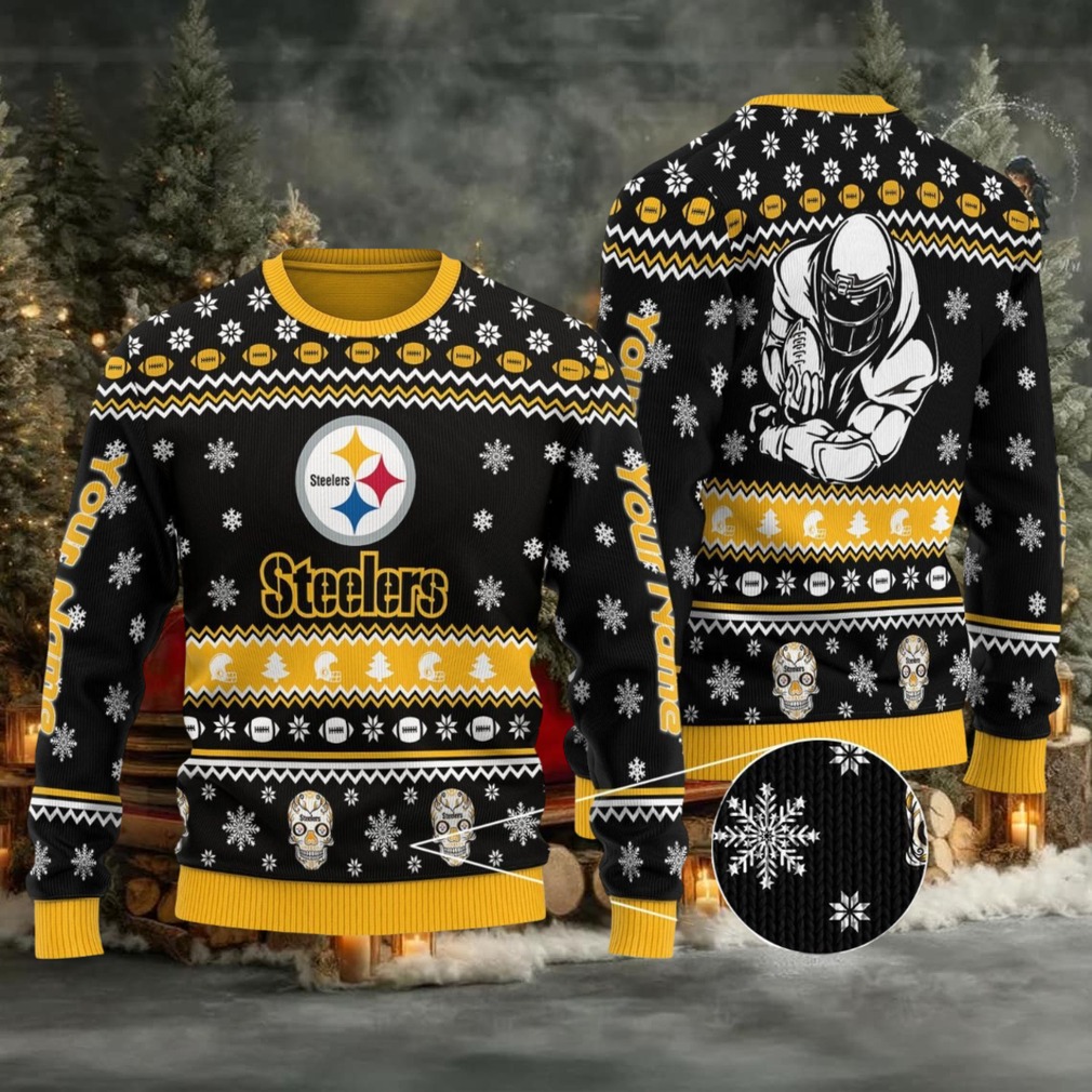 Pittsburgh Steelers Personalized Sweater 37 Pittsburgh Steelers Personalized Sweater 37