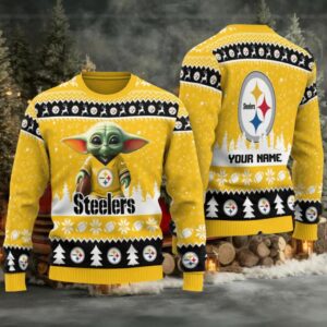 Pittsburgh Steelers Ugly Christmas Sweater BGSWT663 Pittsburgh Steelers Ugly Christmas Sweater BGSWT663