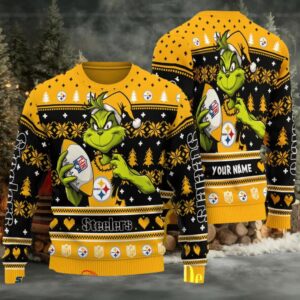 Pittsburgh Steelers Ugly Christmas Sweater BGSWT762 Pittsburgh Steelers Ugly Christmas Sweater BGSWT762