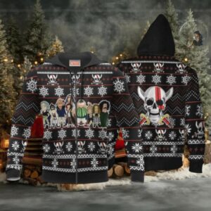 Red Hair Pirates Ugly Christmas Sweater One Piece Anime 1k495 Fan Gift Stylist Unisex Cartoon Graphic Outfits Aop 3d Hoodie,
