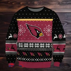 SPTBGSWT377 Arizona Cardinals Ugly Christmas Sweater